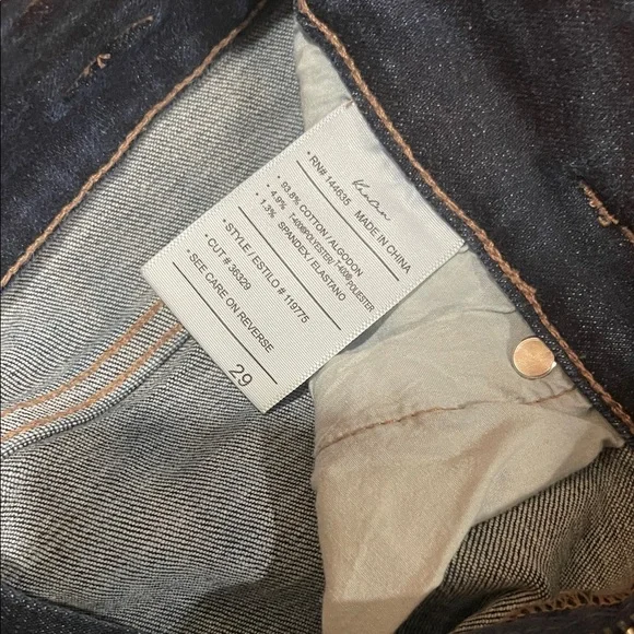 KanCan Deep Indigo Skinny Jeans - Picture 2 of 3